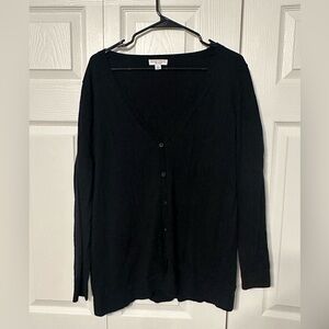 Black Maternity Cardigan